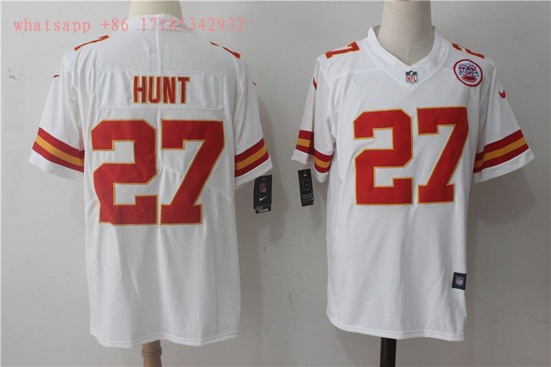 Kansas City Chiefs Kareem Hunt 27 2020 Nfl White Jersey Jersey