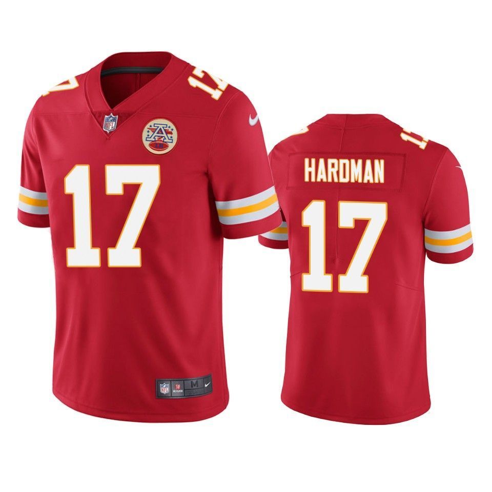 Kansas City Chiefs Mecole Hardman 2019 Nfl Draft Red Vapor Limited Jersey