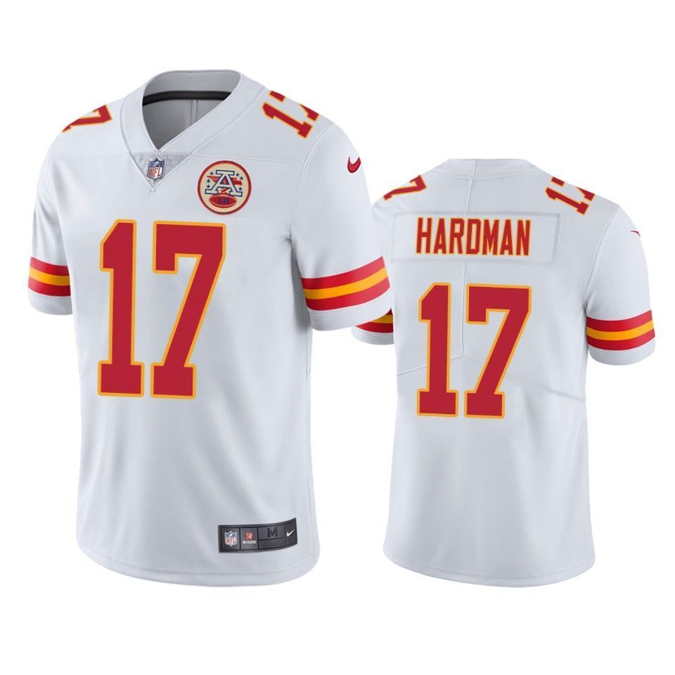 Kansas City Chiefs Mecole Hardman 2019 Nfl Draft White Vapor Limited Jersey