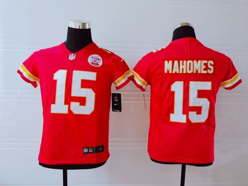 Kansas City Chiefs Patrick Mahomes 15 Nfl 2020 Red Orange Jersey