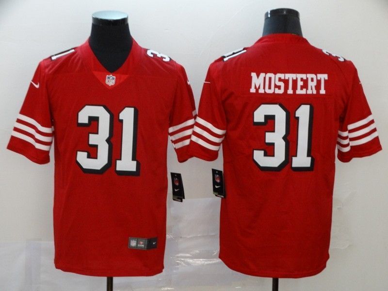Kansas City Chiefs Raheem Mostert 31 2020 Nfl Red Jersey Jersey
