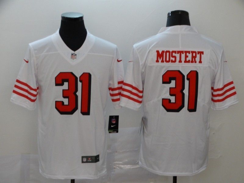 Kansas City Chiefs Raheem Mostert 31 2020 Nfl White Jersey Jersey