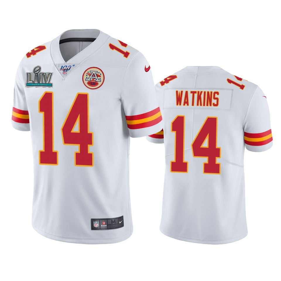 Kansas City Chiefs Sammy Watkins White Super Bowl Liv Vapor Limited Jersey