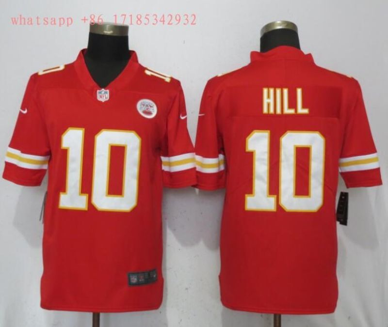 Kansas City Chiefs Tyreek Hill 10 Nfl Red Jersey