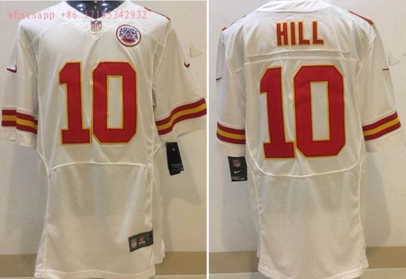 Kansas City Chiefs Tyreek Hill 10 Nfl White Jersey Jersey