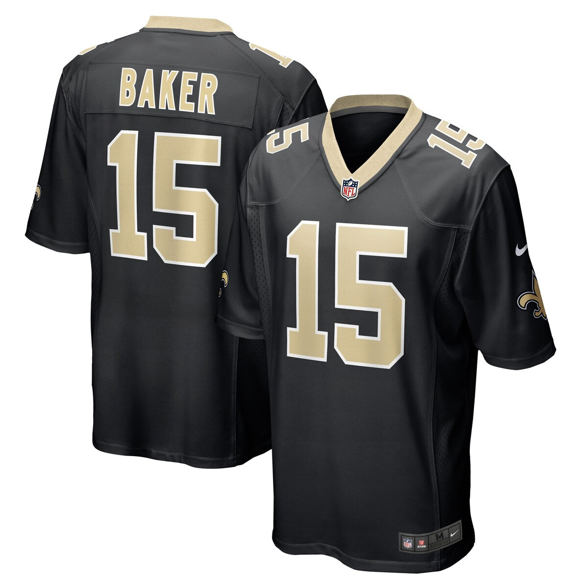 Kawaan Baker New Orleans Saints Nike Game Player Jersey Black