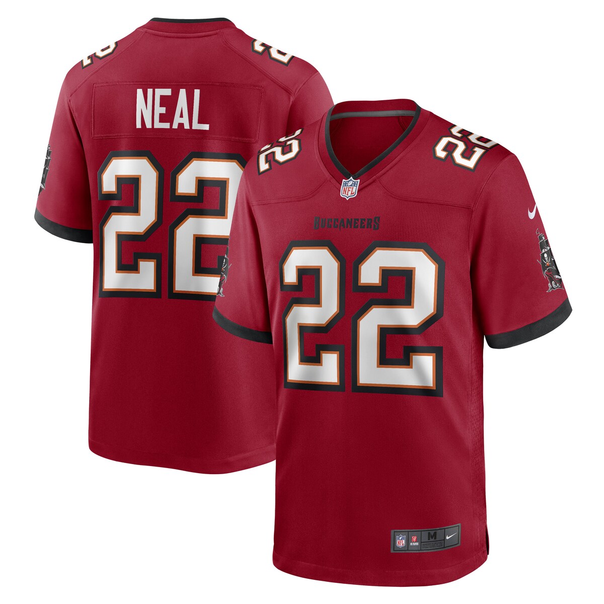 Keanu Neal Tampa Bay Buccaneers Nike Game Player Jersey Red