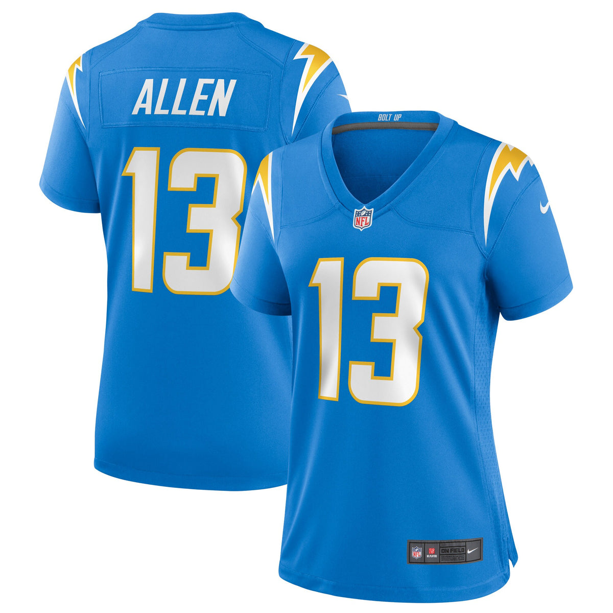 Keenan Allen Los Angeles Chargers Nike Womens Game Jersey Powder Blue