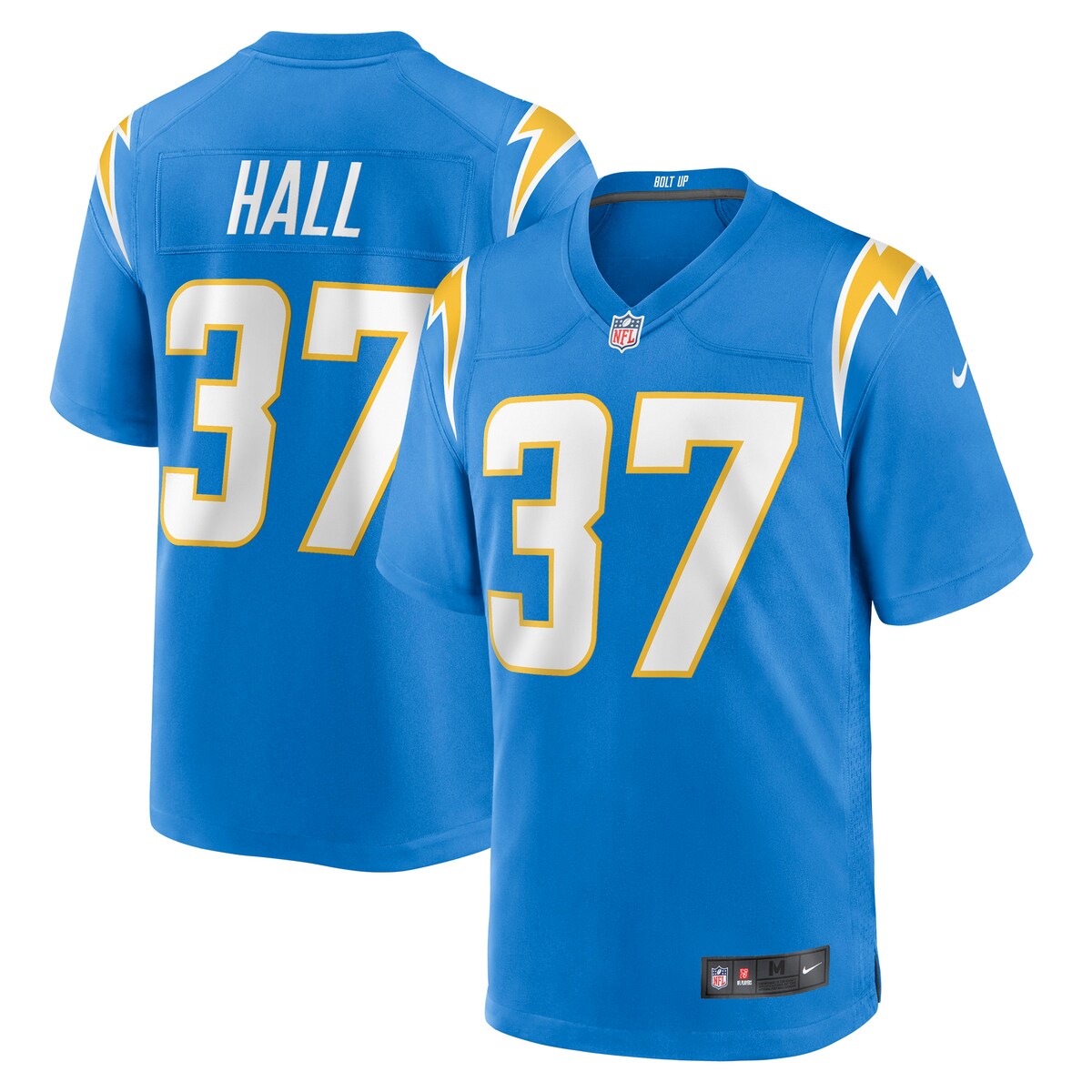 Kemon Hall Los Angeles Chargers Nike Game Jersey Powder Blue