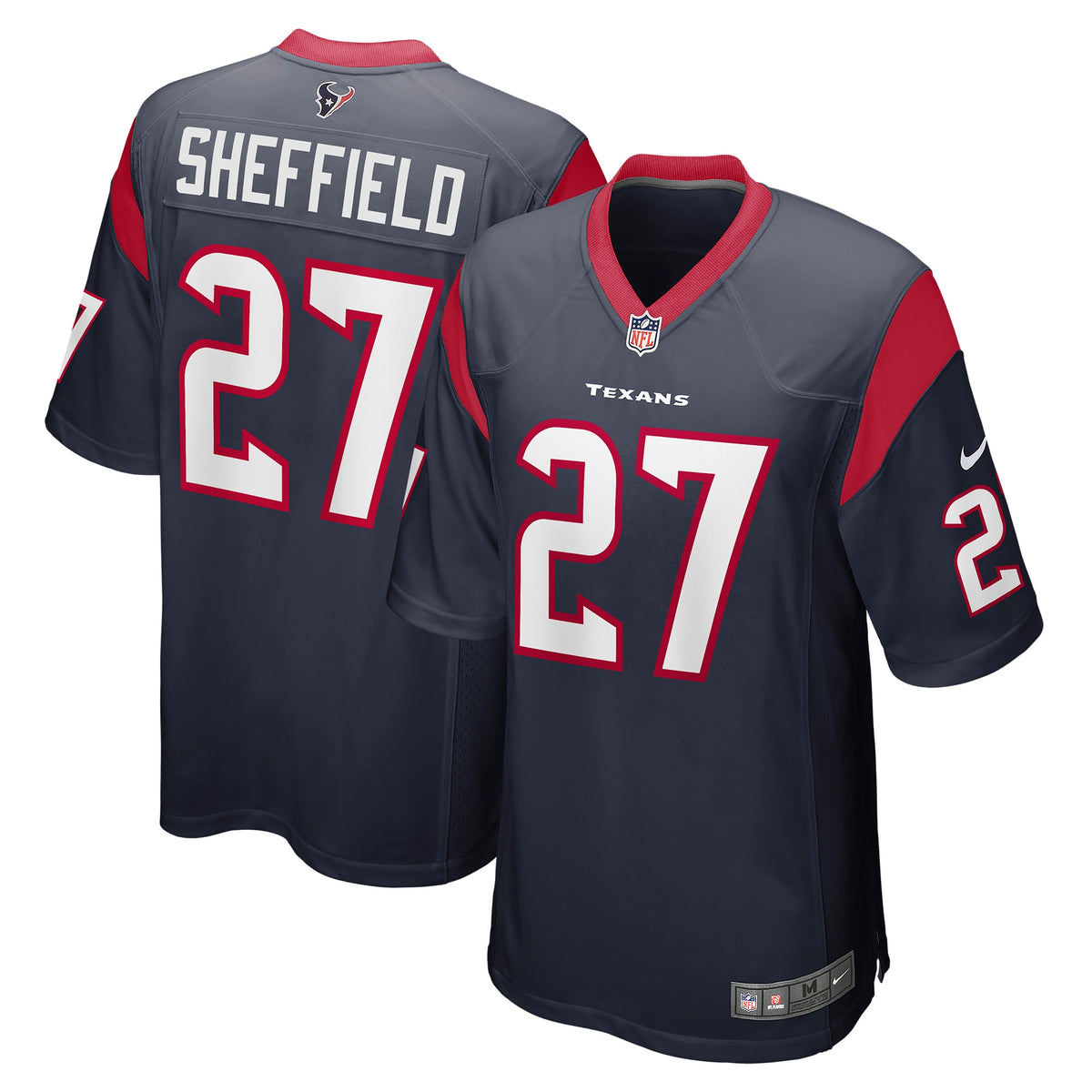 Kendall Sheffield Houston Texans Nike Player Game Jersey Navy