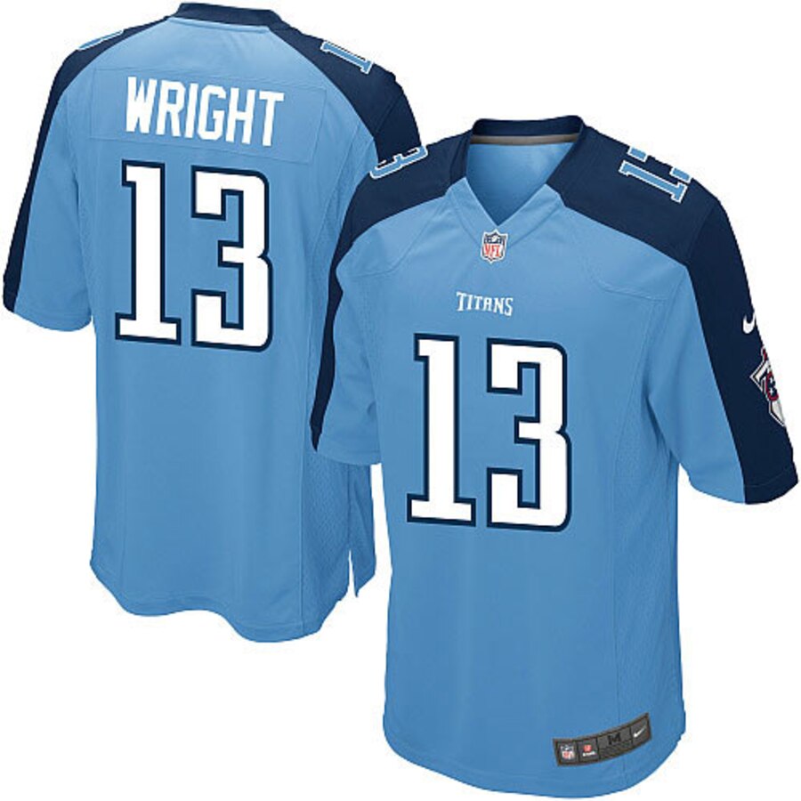 Kendall Wright Tennessee Titans Nike Youth Alternate Game Jersey Light Blue