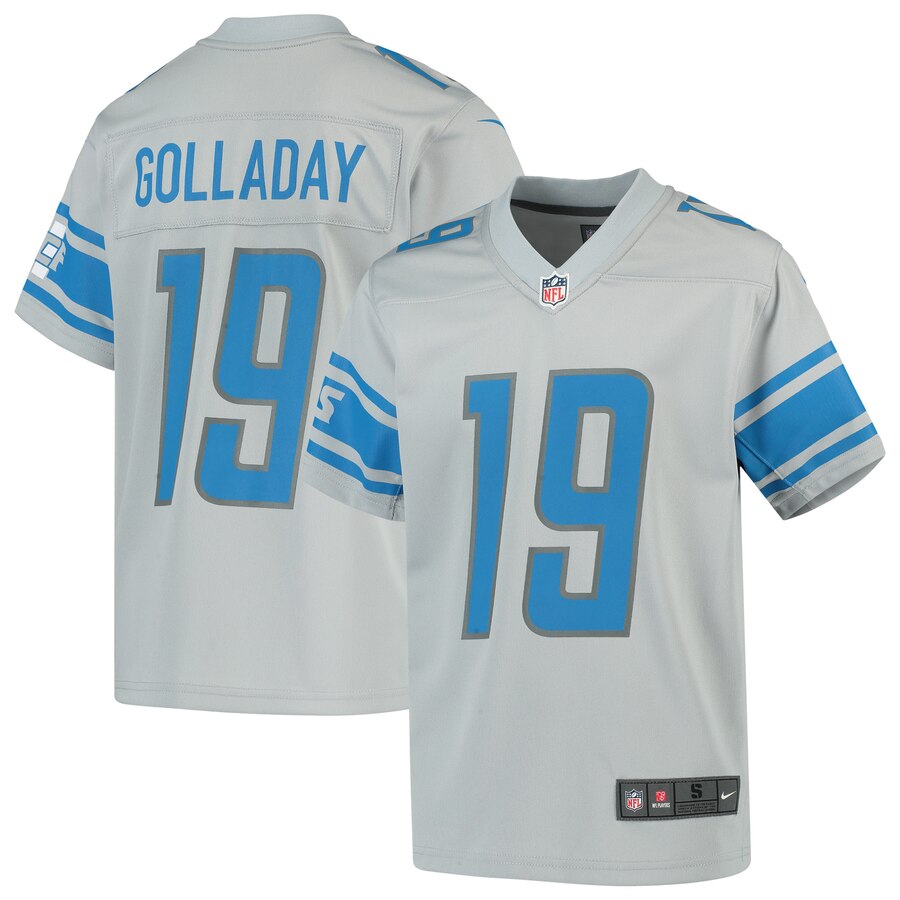 Kenny Golladay Detroit Lions Nike Youth Inverted Game Jersey Silver