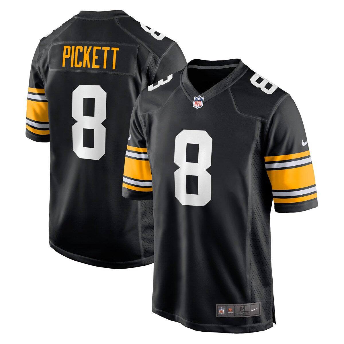 Kenny Pickett Pittsburgh Steelers Nike Player Alternate Game Jersey Black