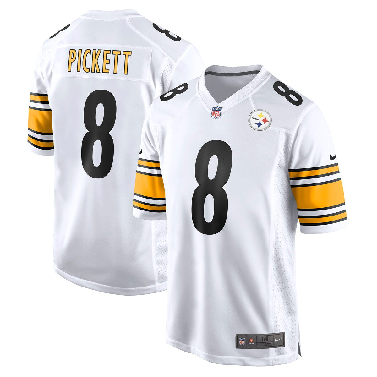 Kenny Pickett Pittsburgh Steelers Nike Player Game Jersey White