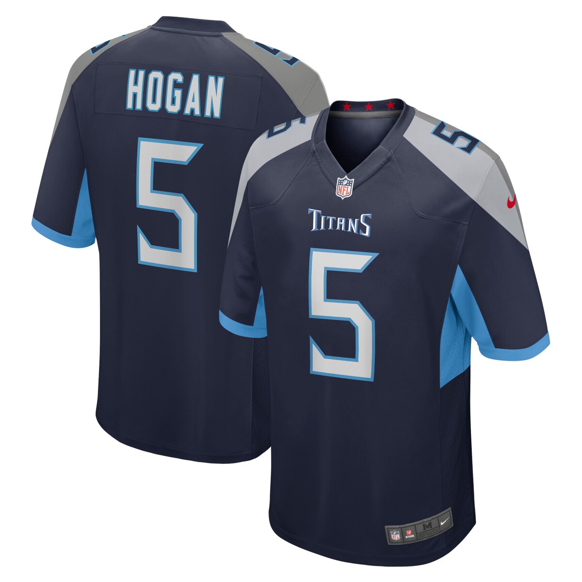Kevin Hogan Tennessee Titans Nike Home Game Player Jersey Navy