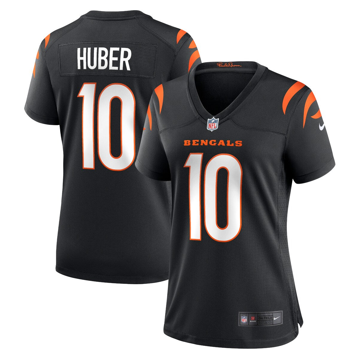 Kevin Huber Cincinnati Bengals Womens Nike Game Jersey Black