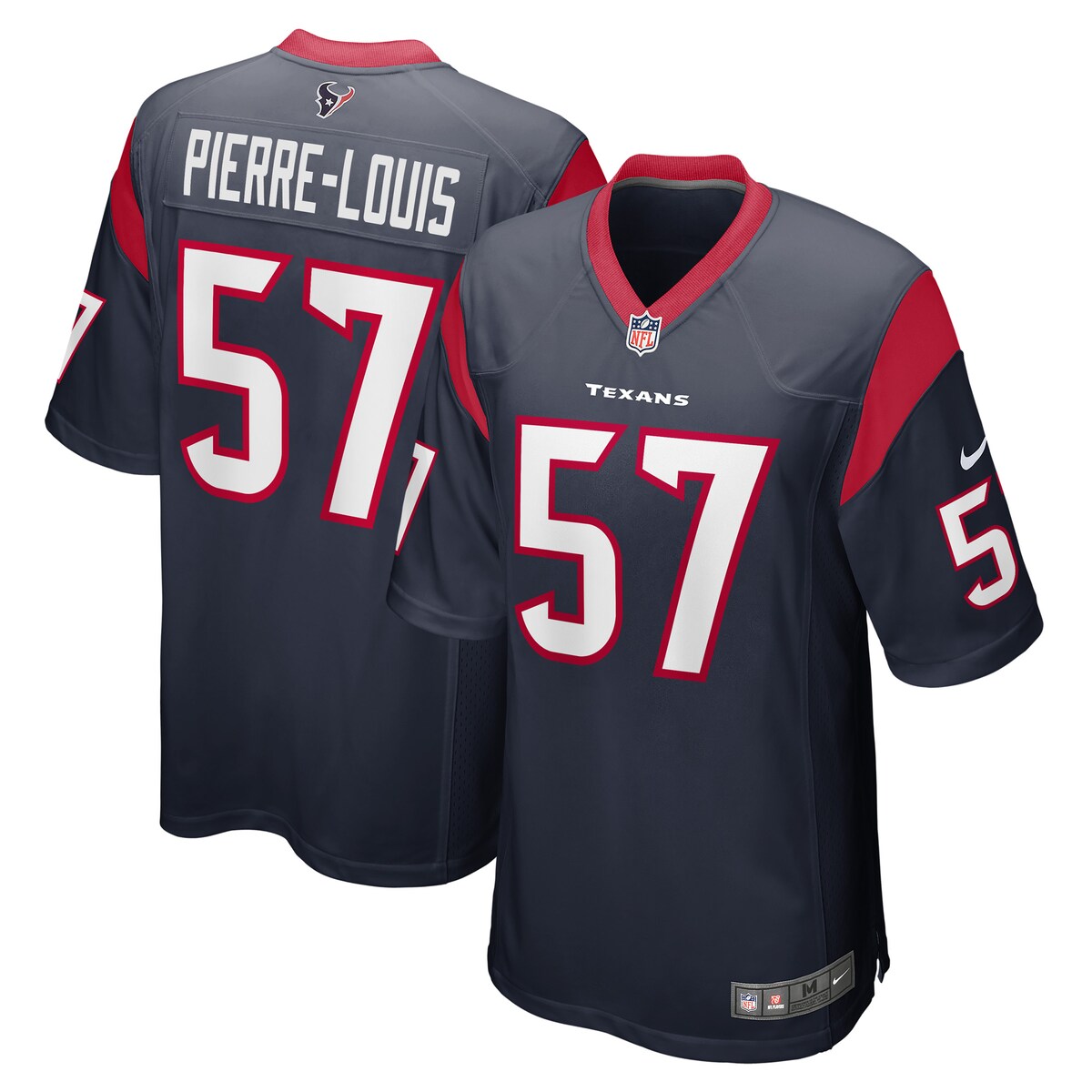 Kevin Pierre louis Houston Texans Nike Game Player Jersey Navy