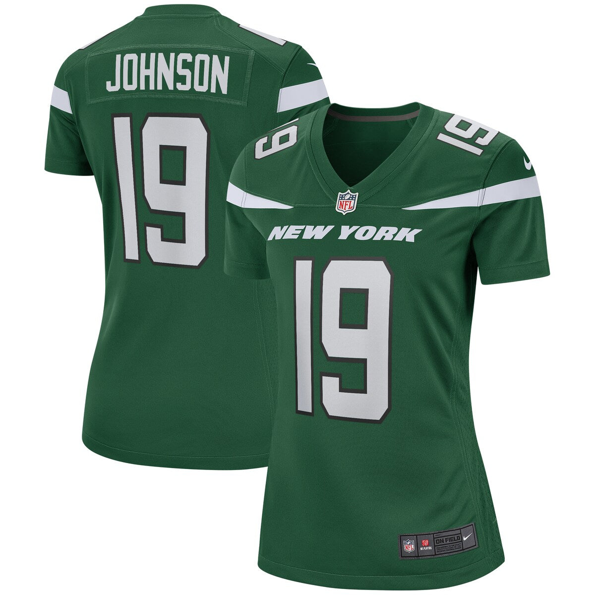 Keyshawn Johnson New York Jets Nike Womens Game Retired Player Jersey Gotham Green