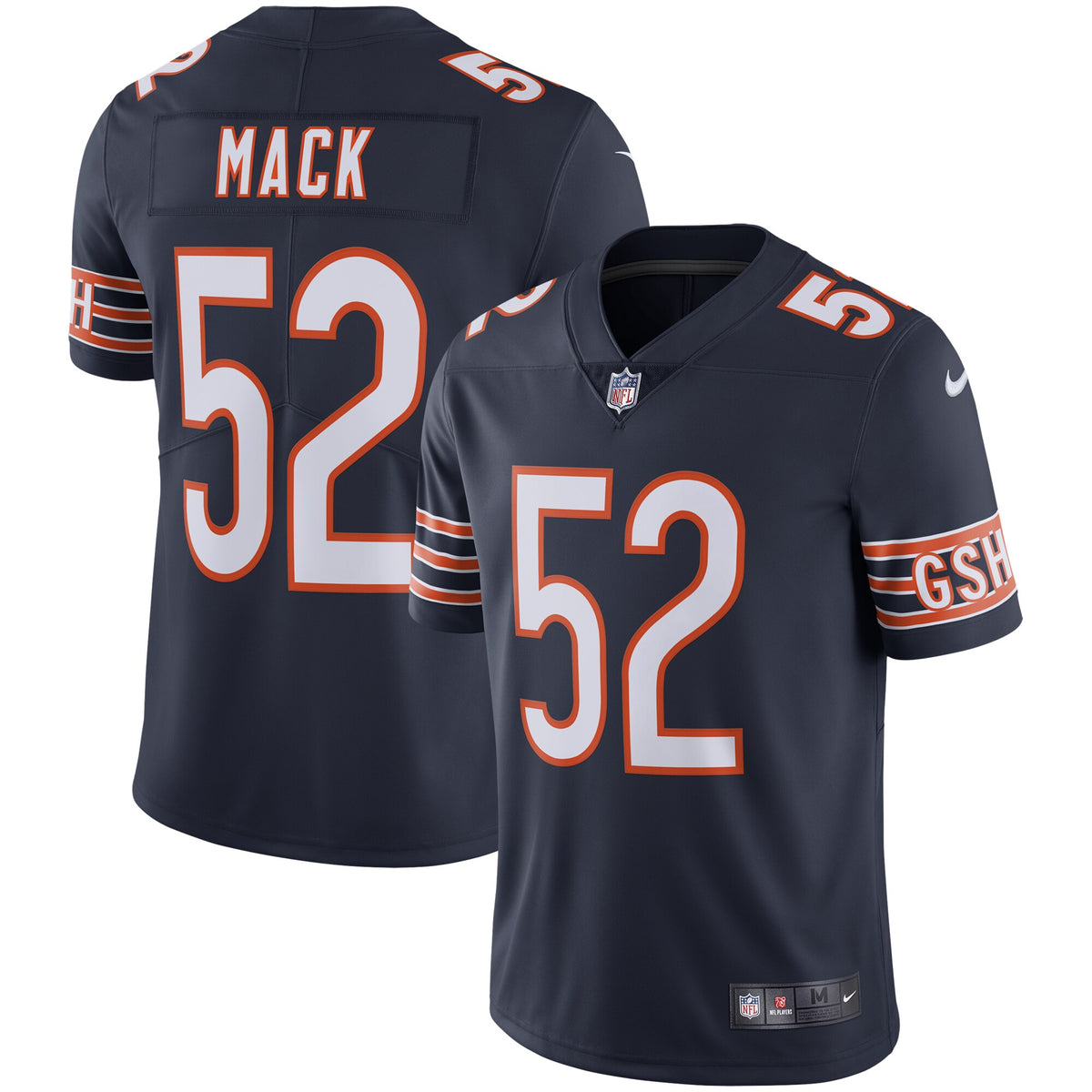 Khalil Mack Chicago Bears Nike Vapor Limited Jersey Navy