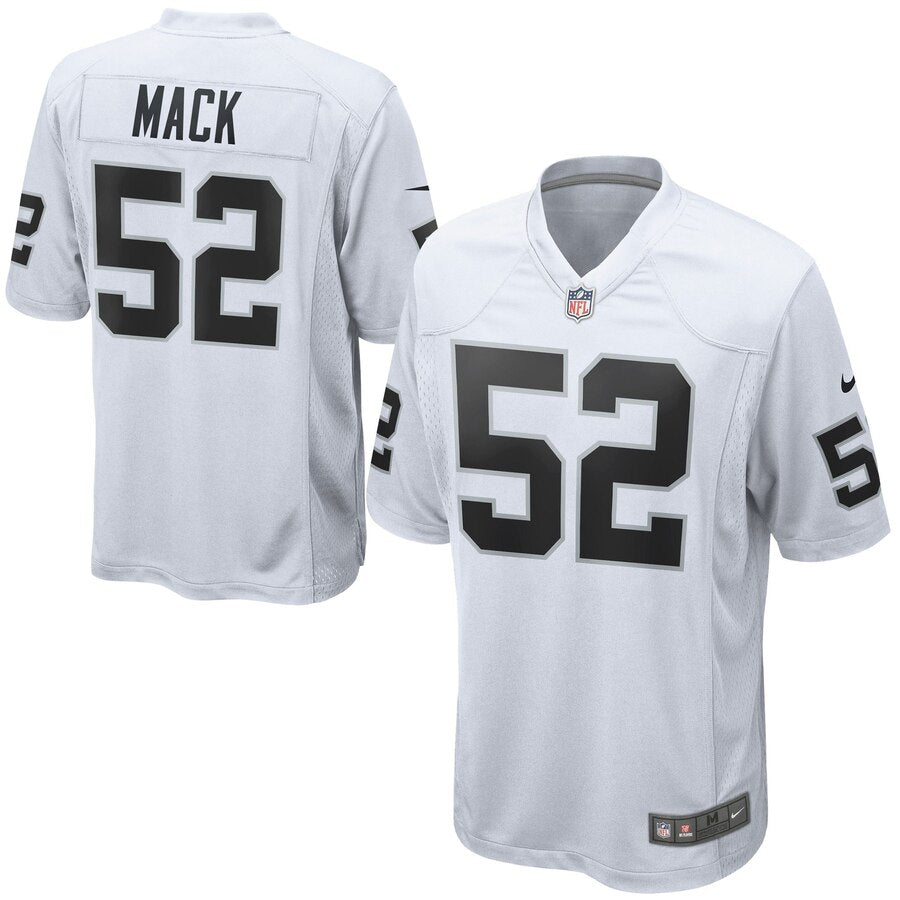 Khalil Mack Las Vegas Raiders Nike Game Jersey White
