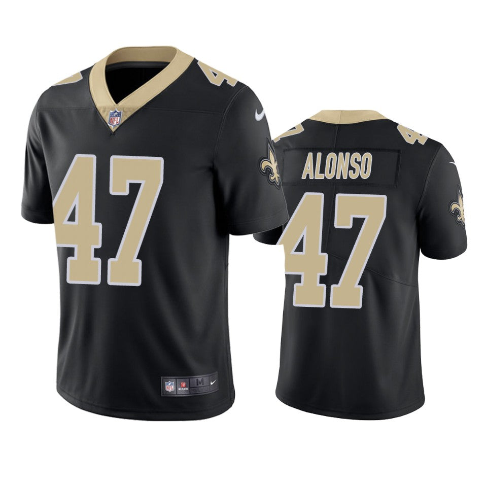 Kiko Alonso New Orleans Saints Black Vapor Limited Jersey