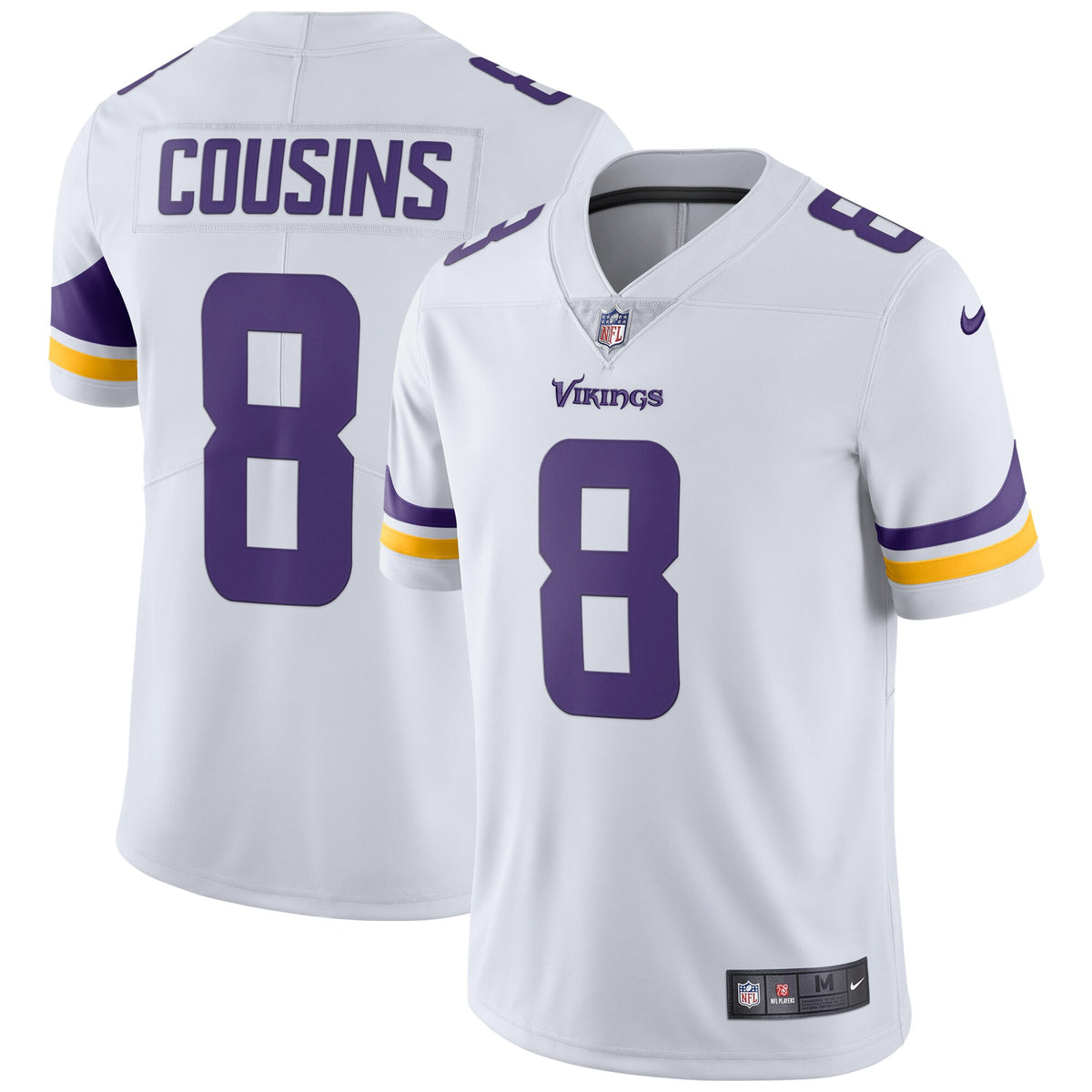 Kirk Cousins Minnesota Vikings Nike Vapor Untouchable Limited Jersey White