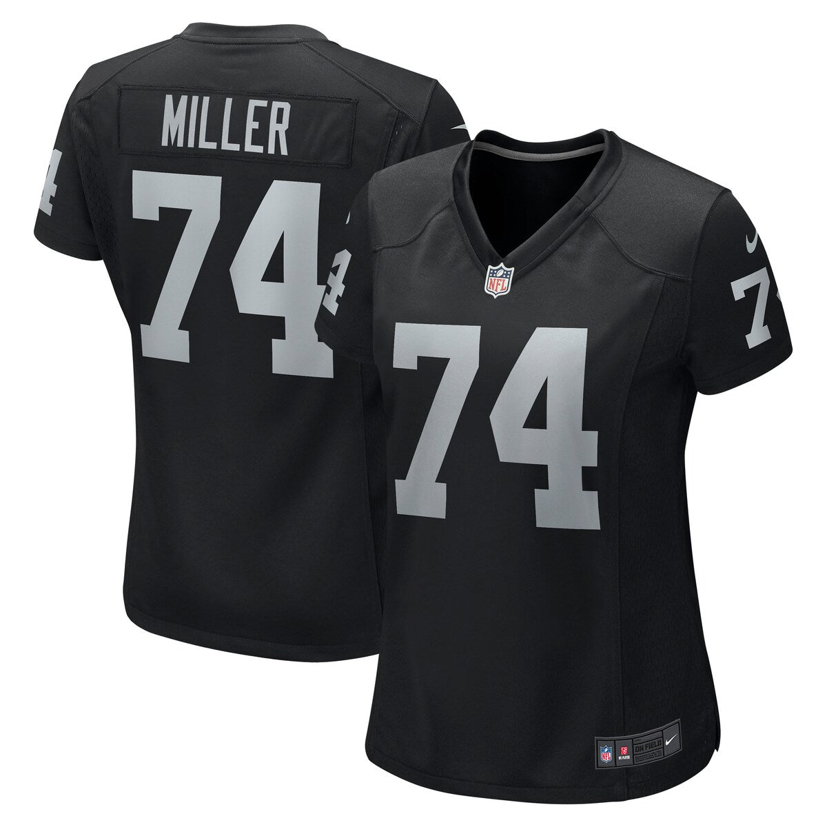 Kolton Miller Las Vegas Raiders Nike Womens Game Jersey Black