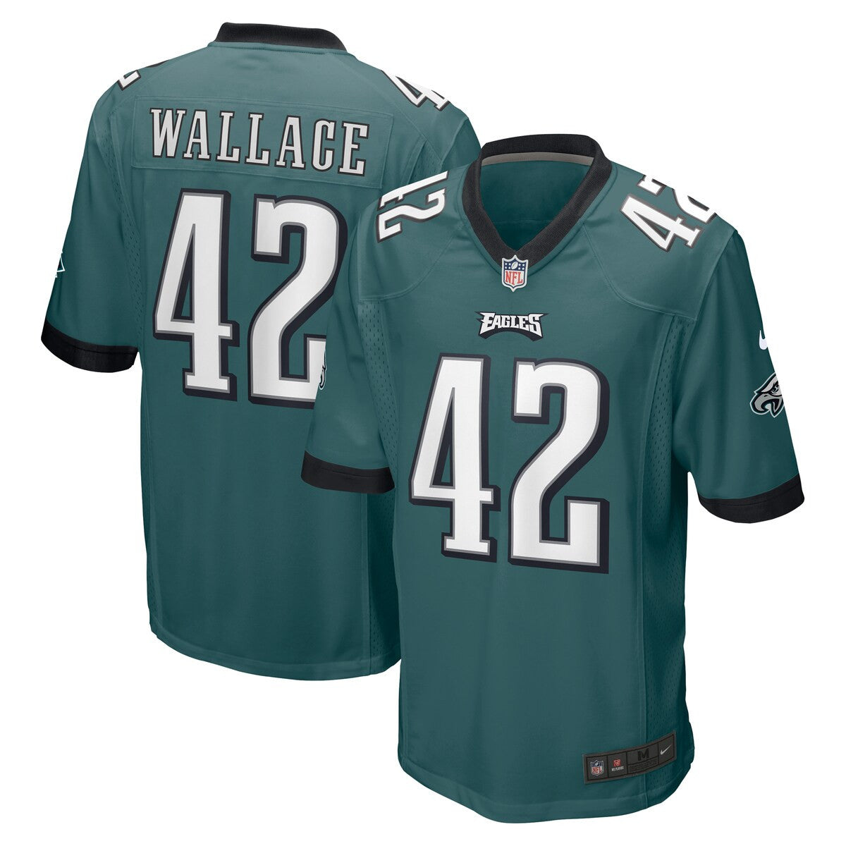 Kvon Wallace Philadelphia Eagles Nike Game Jersey Midnight Green