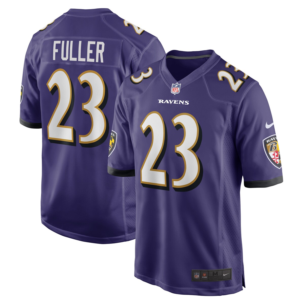 Kyle Fuller Baltimore Ravens Nike Game Player Jersey Purple