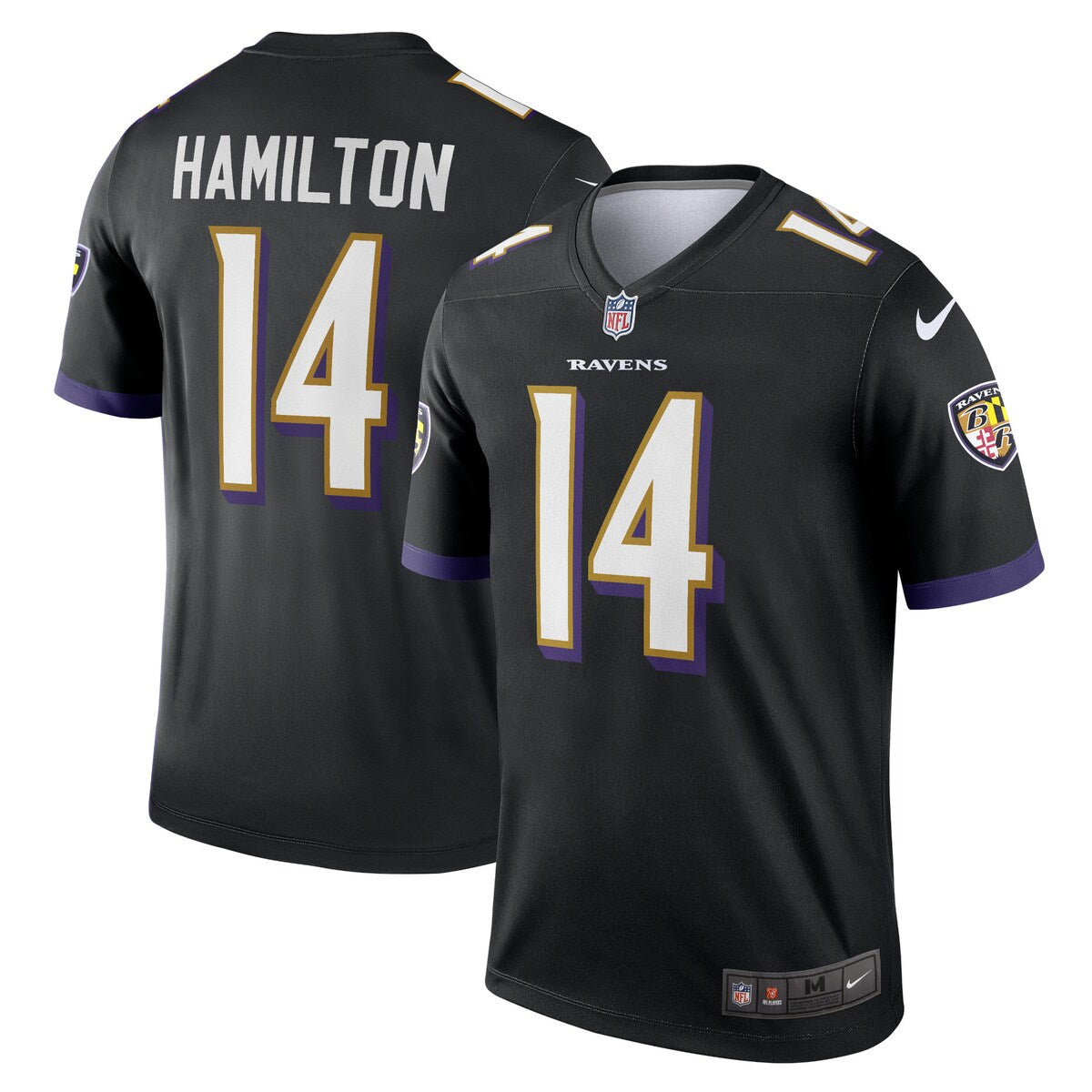 Kyle Hamilton Baltimore Ravens Nike Legend Jersey Black