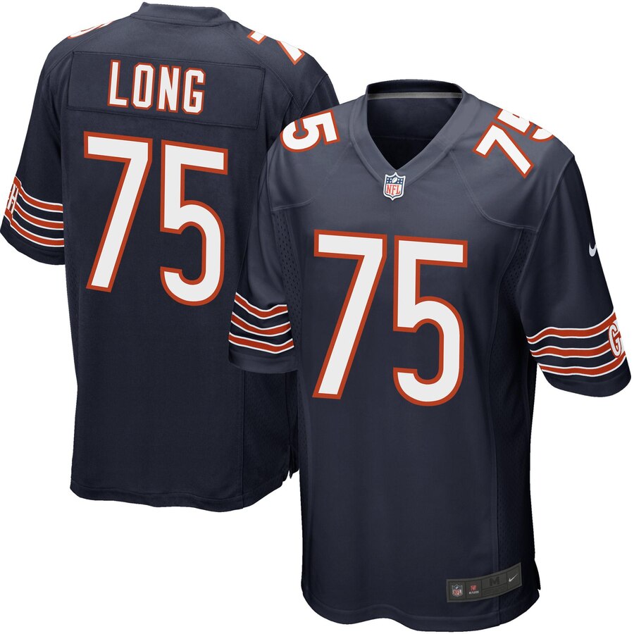 Kyle Long Chicago Bears Nike Game Jersey Navy Blue