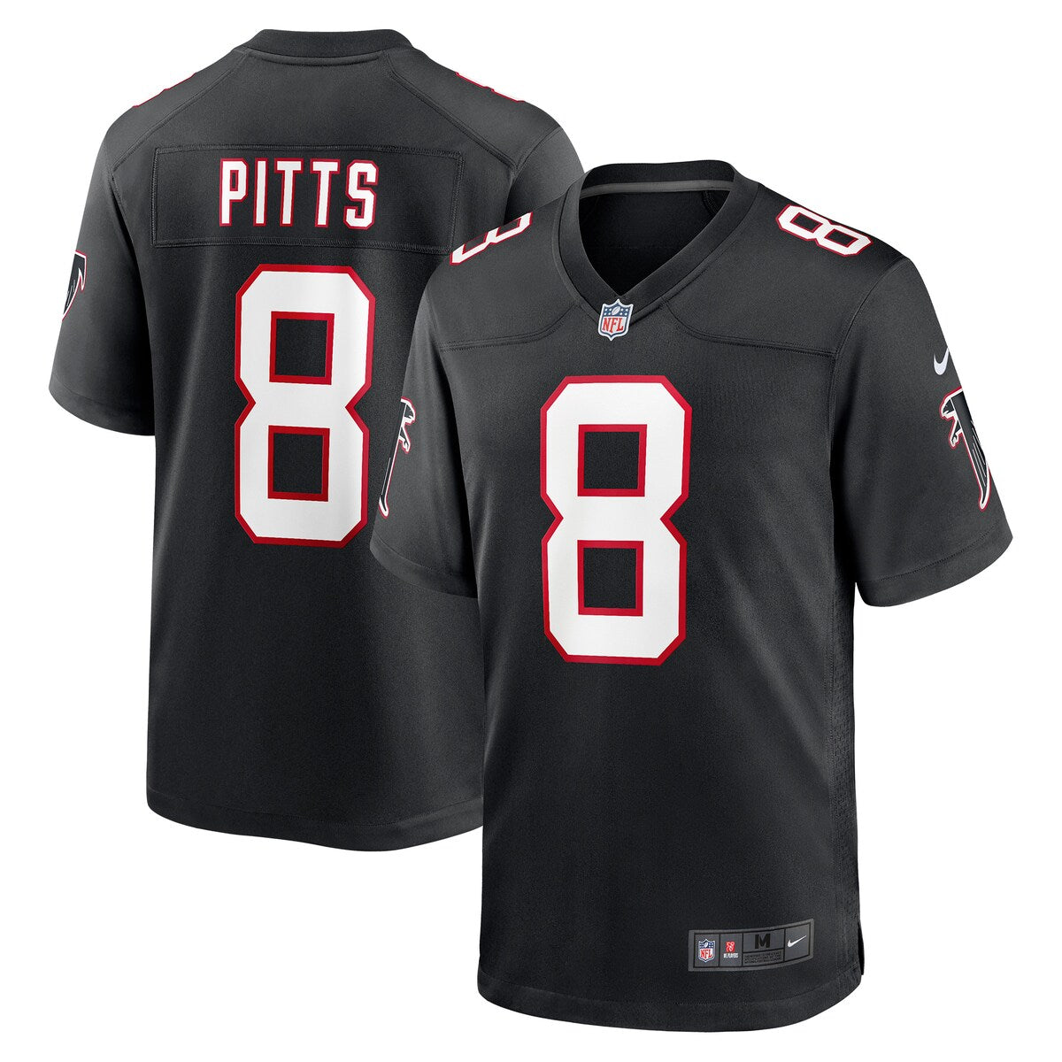 Kyle Pitts Atlanta Falcons Nike Player Game Jersey Black