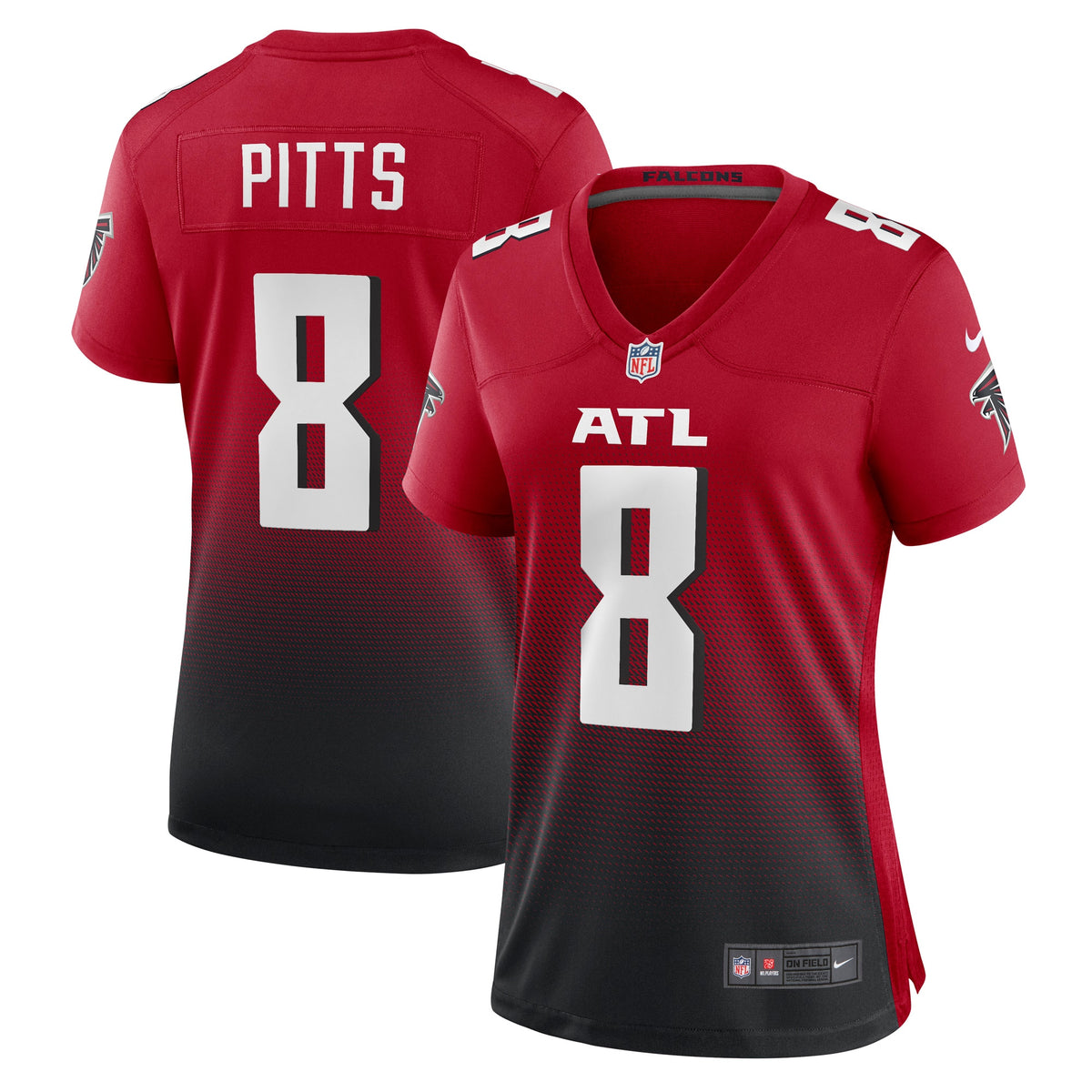Kyle Pitts Atlanta Falcons Nike Womens Alternate Game Jersey Red