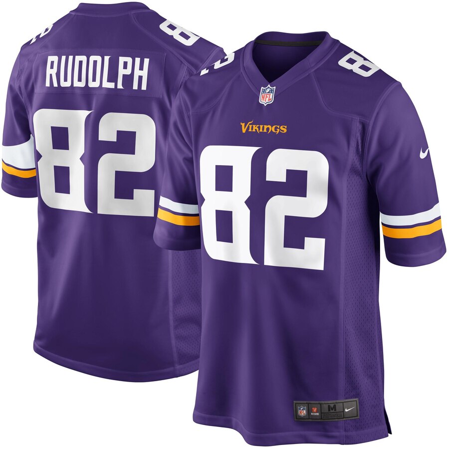 Kyle Rudolph Minnesota Vikings Nike Game Jersey Purple