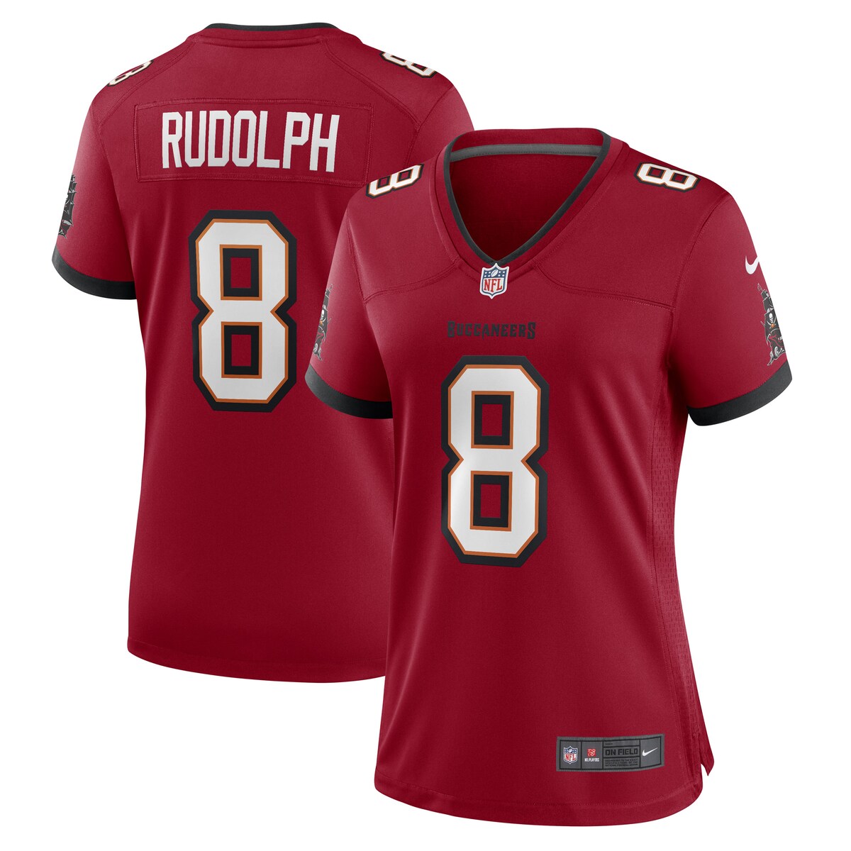 Kyle Rudolph Tampa Bay Buccaneers Nike Womens Game Player Jersey Red