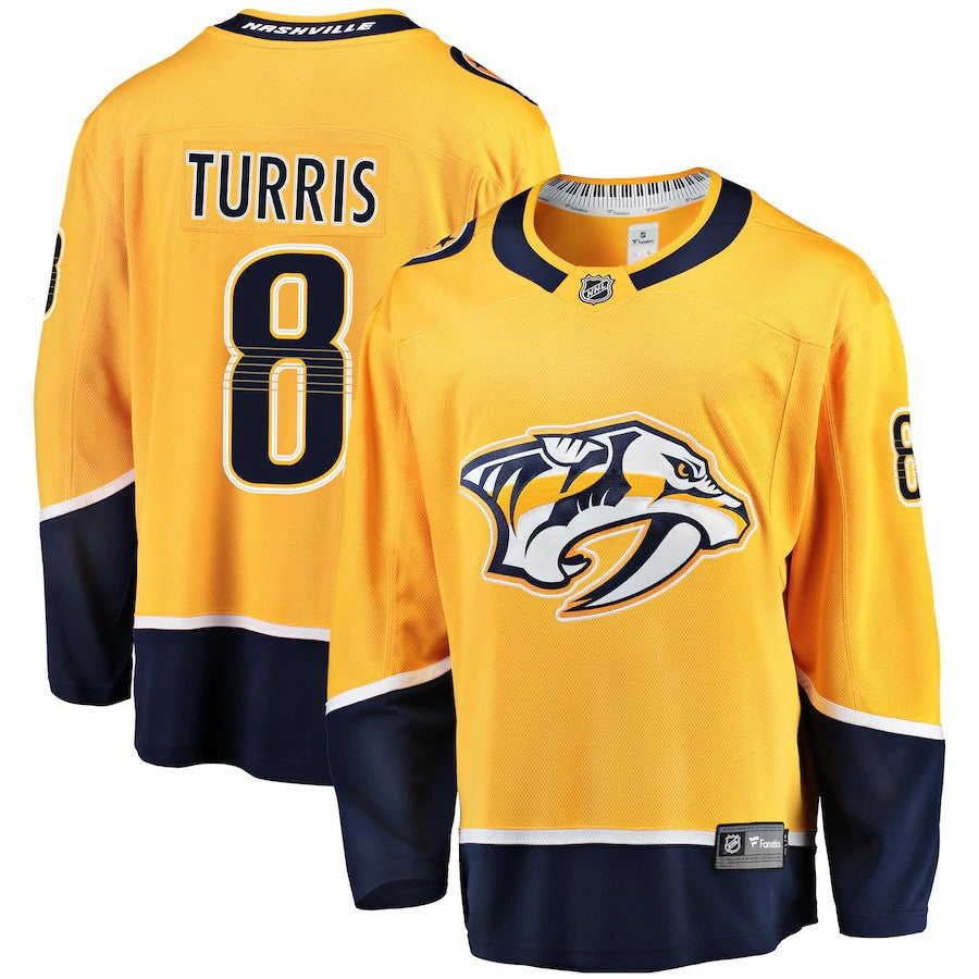 Kyle Turris Nashville Predators Fanatics Branded Breakaway Player Jersey Gold