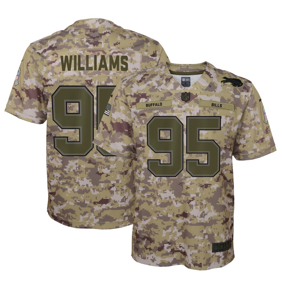 Kyle Williams Buffalo Bills Nike Youth Salute To Service Game Jersey Camo