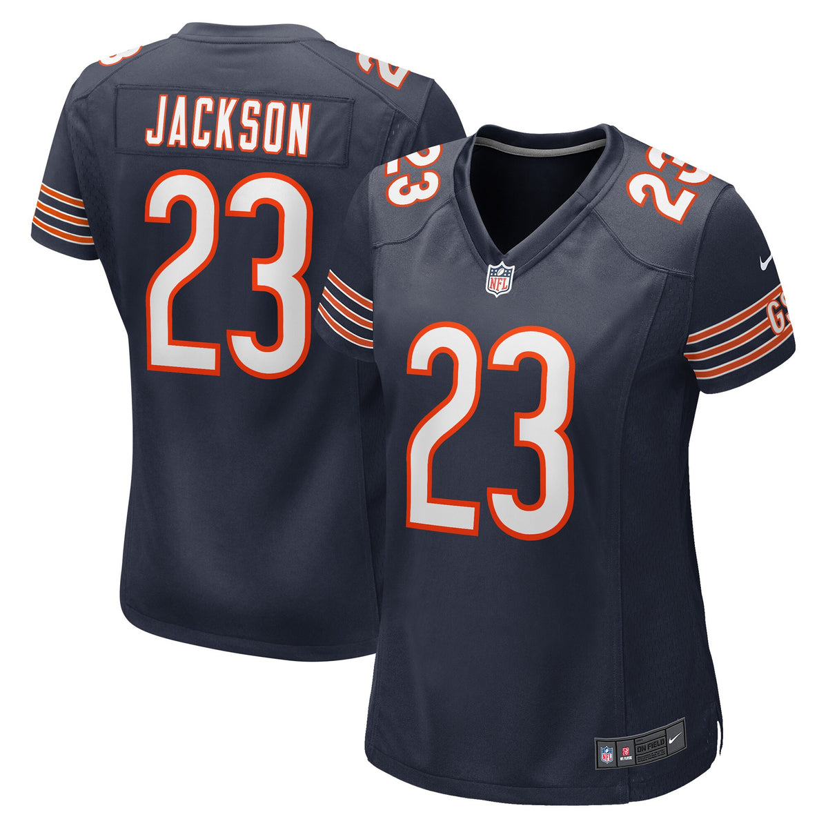 Lamar Jackson Chicago Bears Nike Womens Game Player Jersey Navy