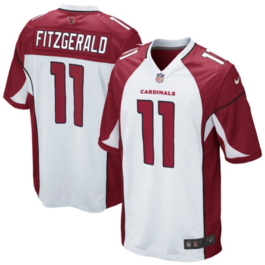 Larry Fitzgerald Arizona Cardinals Nike Youth Game Jersey White