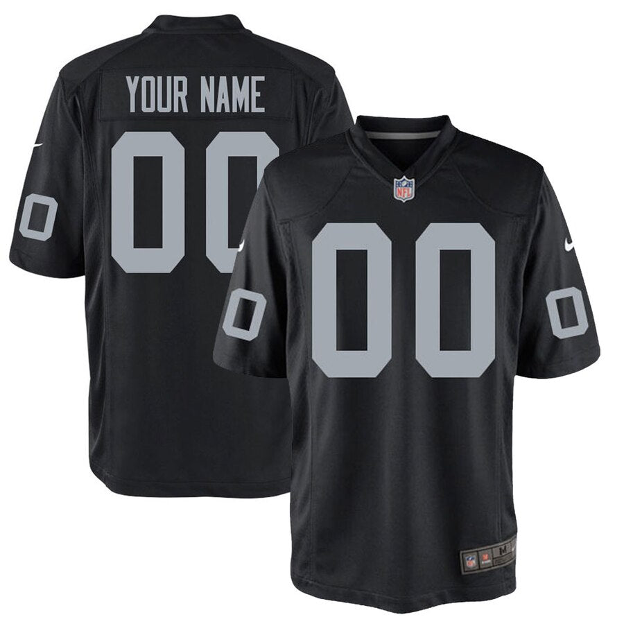 Las Vegas Raiders Nike Custom Game Jersey Black