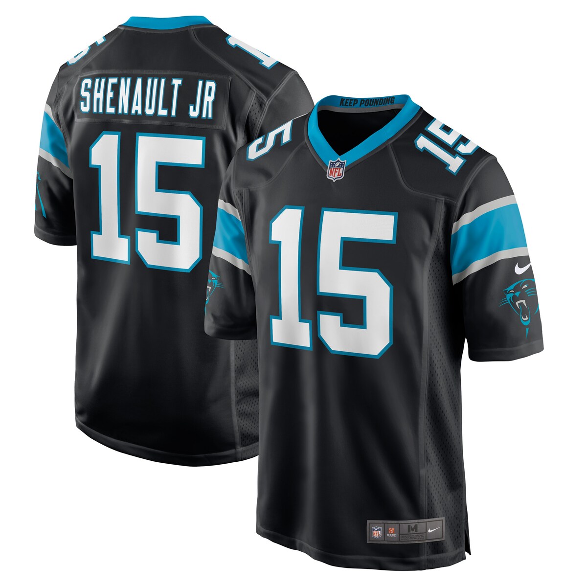 Laviska Shenault Jr Carolina Panthers Nike Game Player Jersey Black