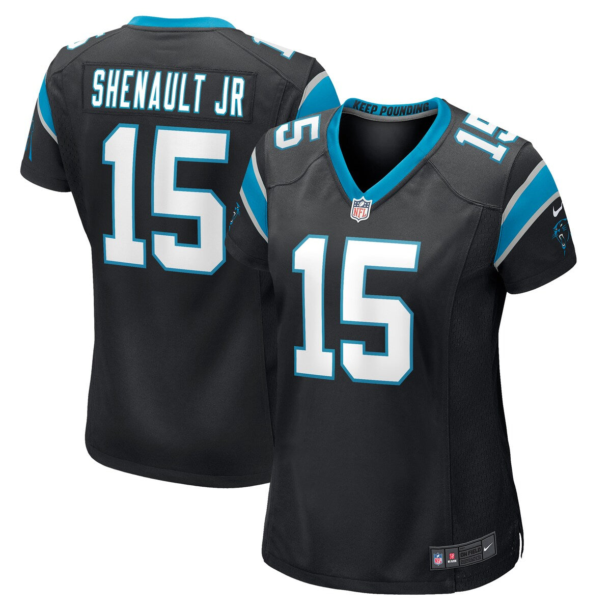 Laviska Shenault Jr Carolina Panthers Nike Womens Game Player Jersey Black