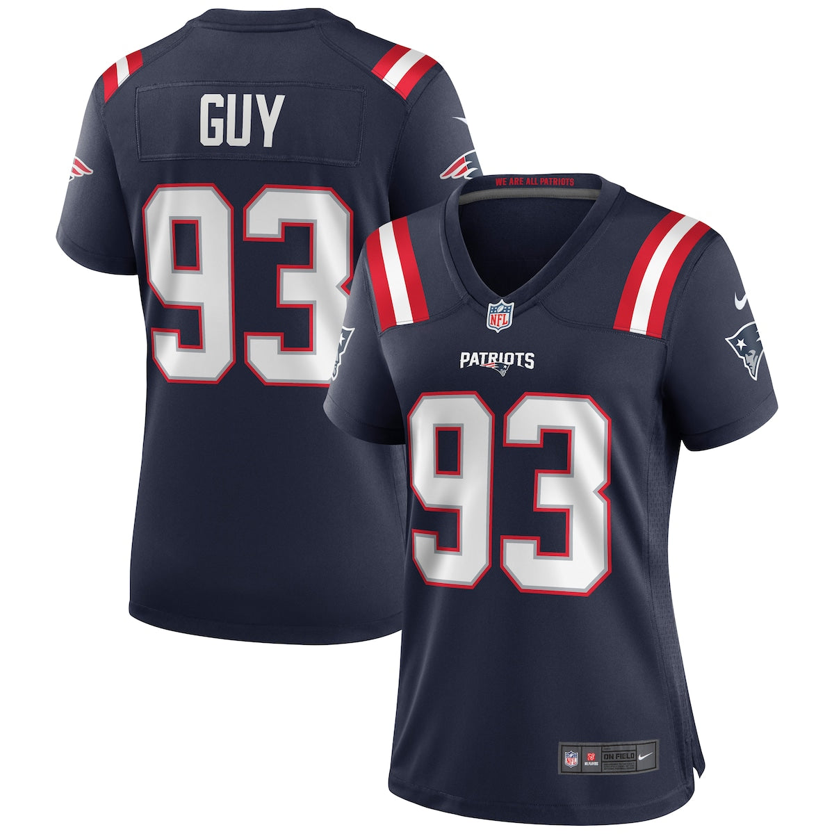 Lawrence Guy New England Patriots Nike Womens Game Jersey Navy
