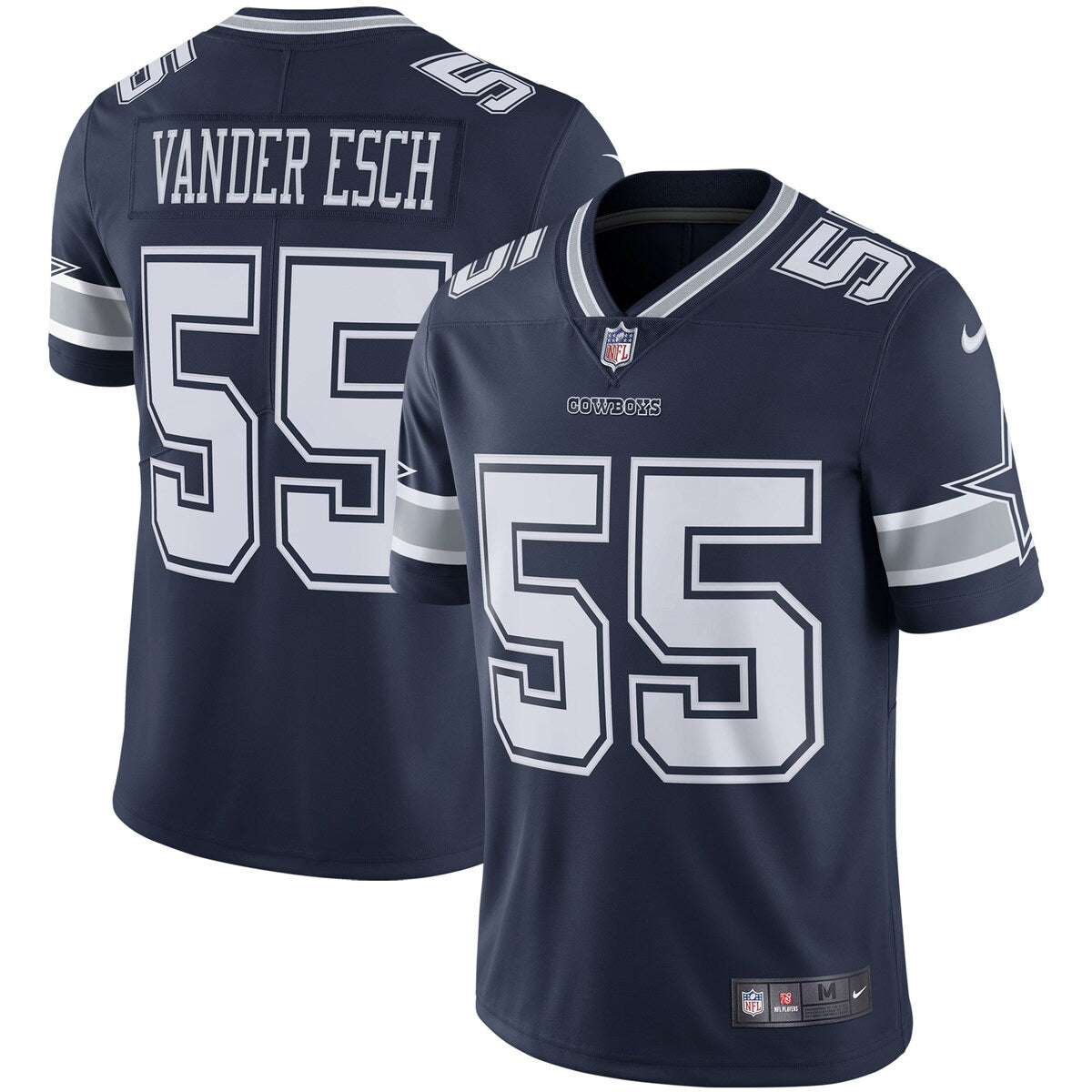 Leighton Vander Esch Dallas Cowboys Nike Vapor Limited Player Jersey Navy