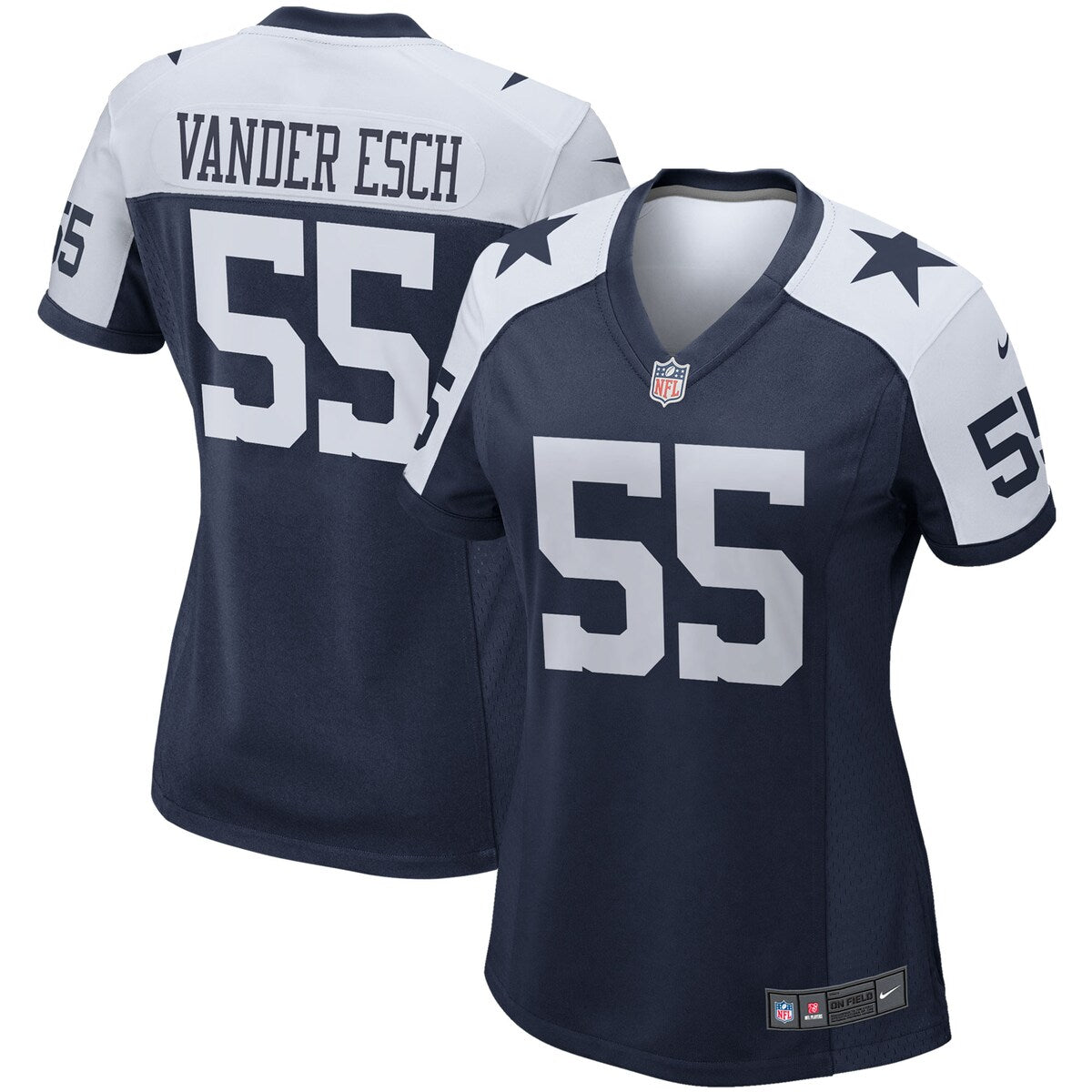 Leighton Vander Esch Dallas Cowboys Nike Womens Alternate Game Team Jersey Navy