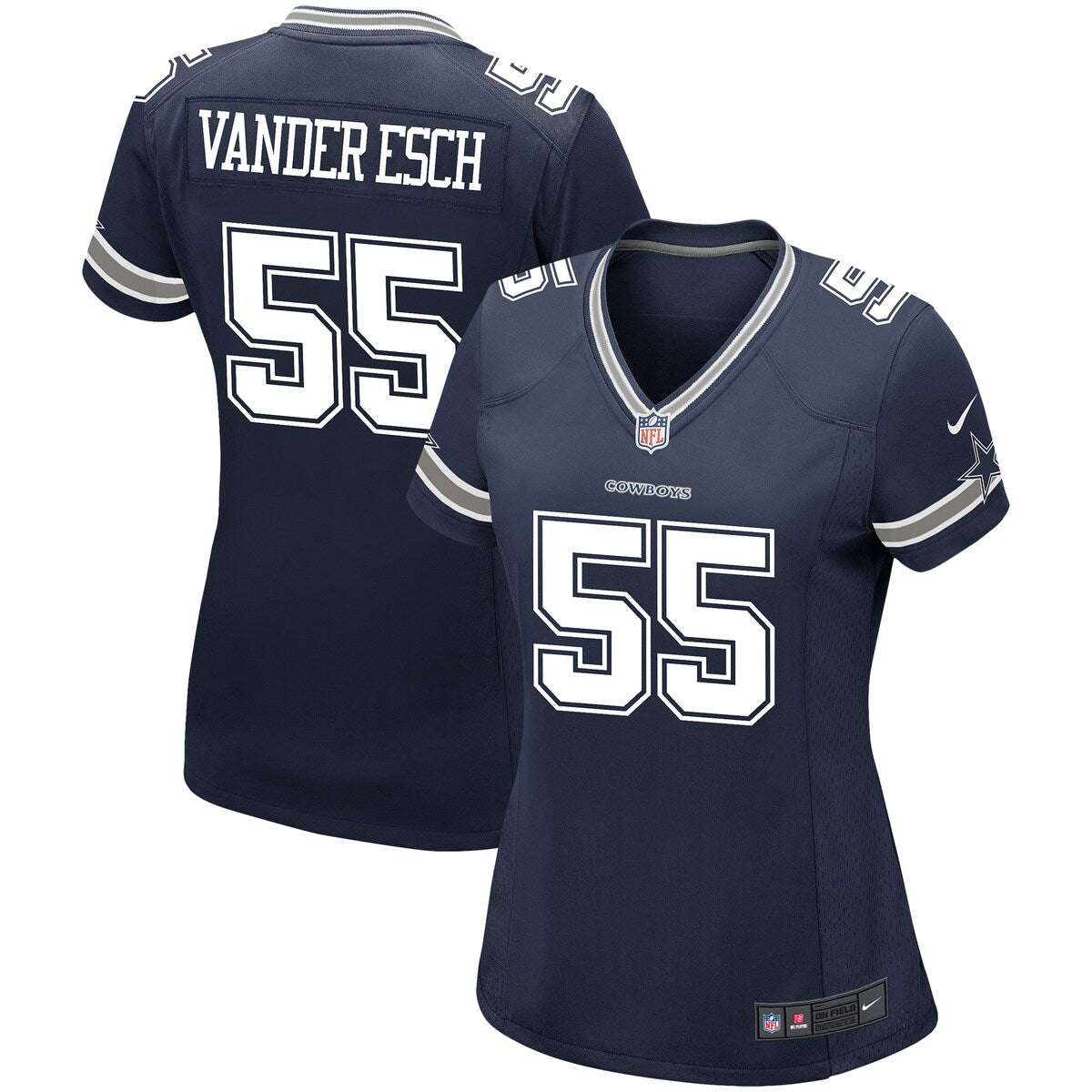 Leighton Vander Esch Dallas Cowboys Nike Womens Game Player Jersey Navy