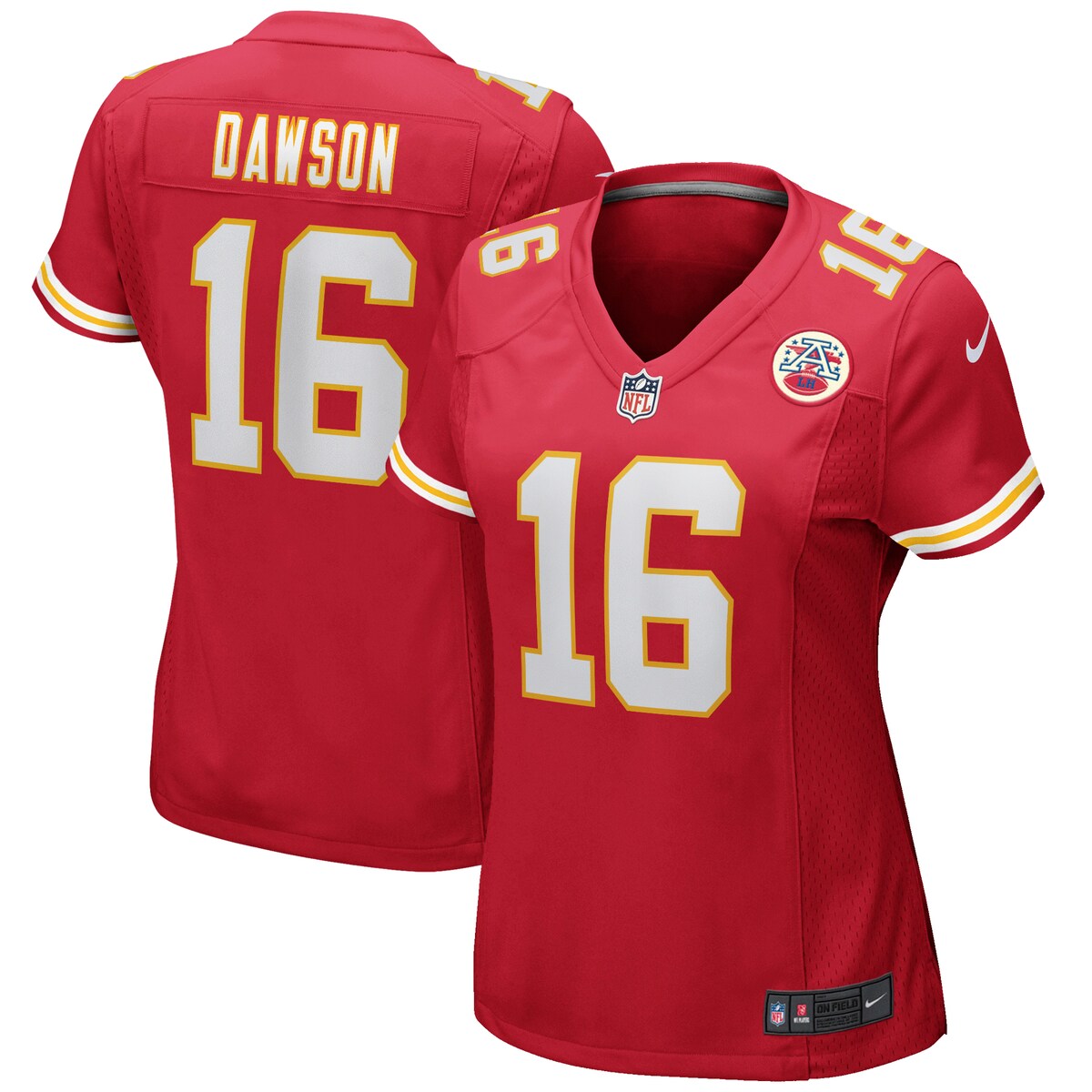 Len Dawson Kansas City Chiefs Nike Womens Game Retired Player Jersey Red