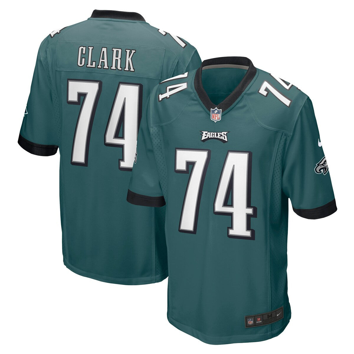 Leraven Clark Philadelphia Eagles Nike Game Jersey Midnight Green