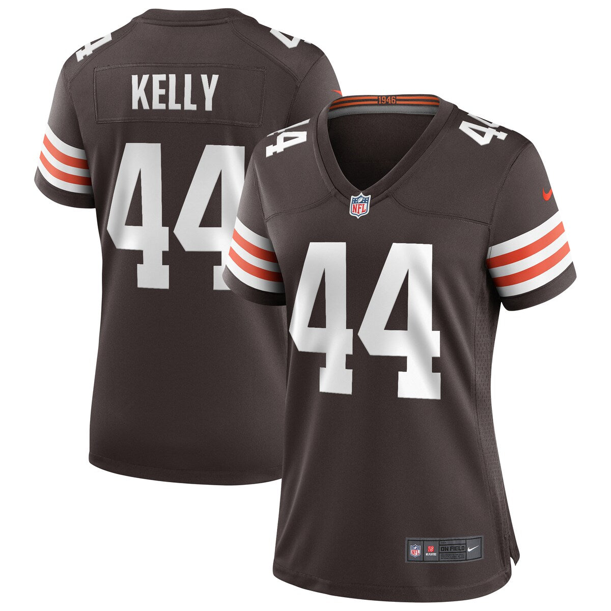 Leroy Kelly Cleveland Browns Nike Womens Game Retired Player Jersey Brown