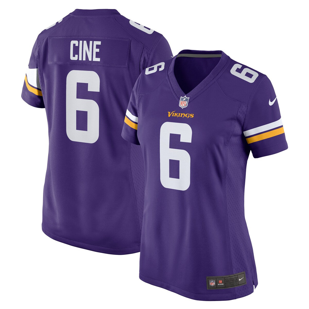 Lewis Cine Minnesota Vikings Nike Womens Game Player Jersey Purple